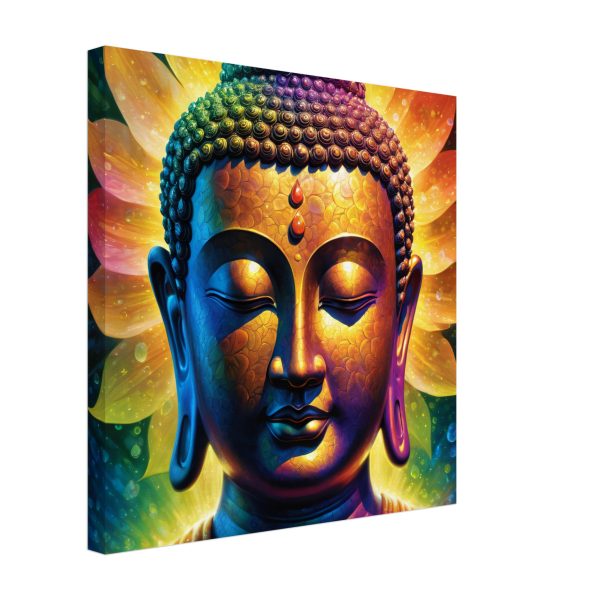 Chromatic Bliss: Zen Buddha Tranquil Revelation 17