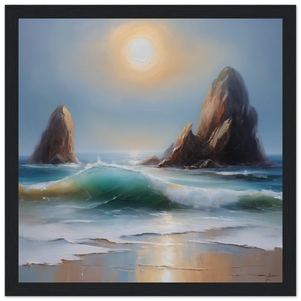 Tranquil Tides: A Symphony of Serenity in Ocean Scene 14