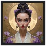 Lotus Serenity: Framed Poster for Elegance 5