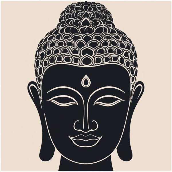 Aura of a Buddha Head Poster 20
