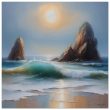 Tranquil Tides: A Symphony of Serenity in Ocean Scene 21