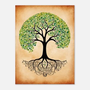 Art of Living: A Watercolour Tree of Life