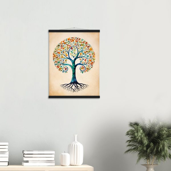 Mosaic of Life: A Watercolour Tree of Life 7
