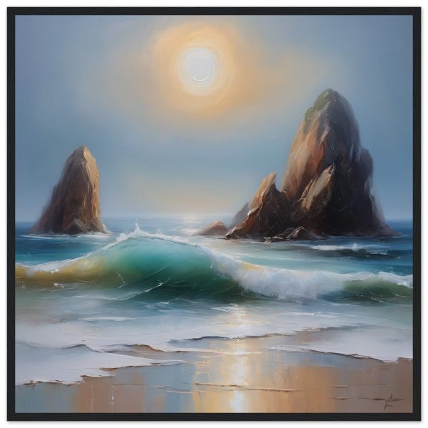 Tranquil Tides: A Symphony of Serenity in Ocean Scene 2