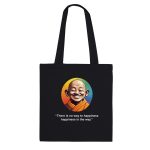 Happiness in Every Step | Zen Wisdom Tote Bag 3