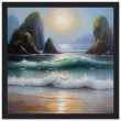 Harmony in Hues: Sunset Ocean Scene 26