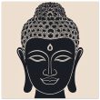 Aura of a Buddha Head Poster 30