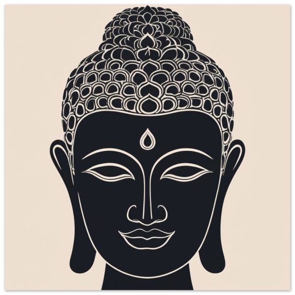 Aura of a Buddha Head Poster 10