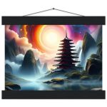 Dreamlike Fusion: Premium Poster with Magnetic Hanger Set 5
