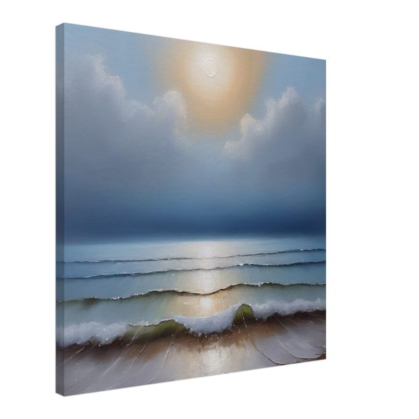 Seascape of Zen in the Oil Painting Print 17