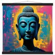Harmony Unveiled: Buddha Head Canvas Elegance 33