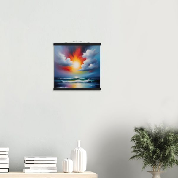 Impressionistic Ocean Art for Tranquil Spaces 18