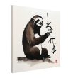 A Zen Sloth Print, A Minimalist Ode to Tranquility 39