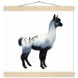 The Llama in Traditional Chinese Ink Wash 43