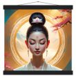 Woman Buddhist Meditating Canvas: A Visual Journey to Enlightenment 55