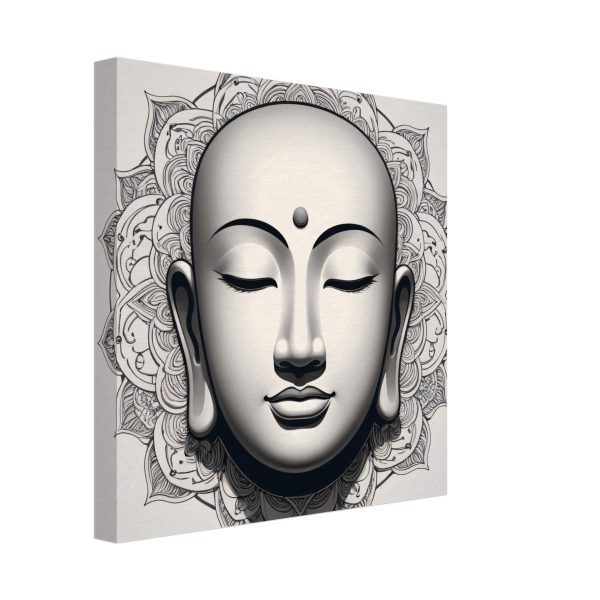 Mandala Harmony: Zen Buddha Canvas Elegance 18