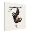 The Zen Sloth Watercolor Print 29