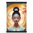 Woman Buddhist Meditating Canvas: A Visual Journey to Enlightenment 61
