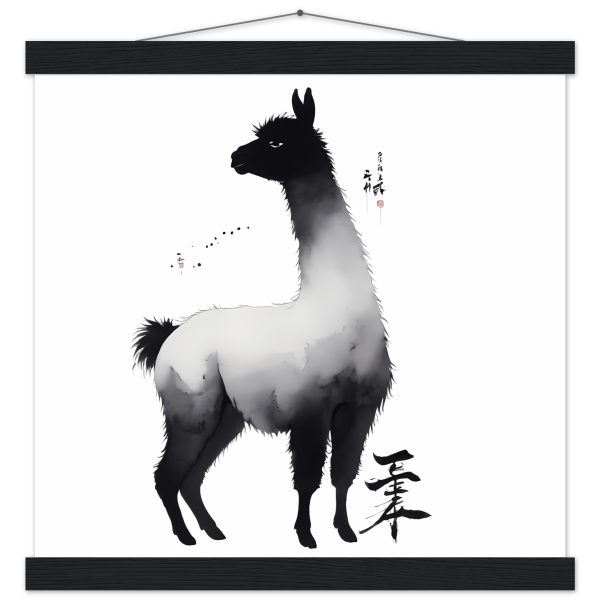 Unveiling Whimsical Elegance: The Llama in Japanese Artistry 12