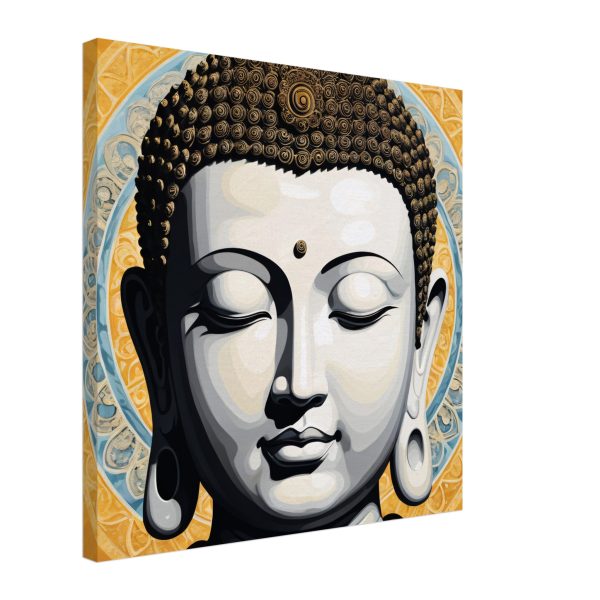 Harmony Unveiled: The Buddha Mandala Canvas 3