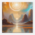 Ethereal Dawn – Premium Canvas Zen Art 7