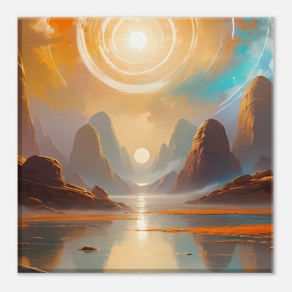 Ethereal Dawn – Premium Canvas Zen Art 3