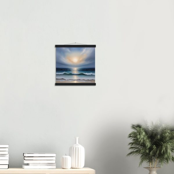 Harmony Unveiled: A Tranquil Seascape in Oils 3