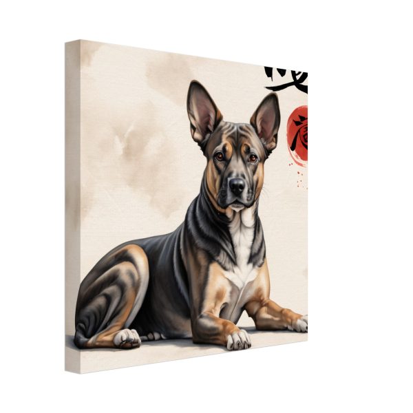 Zen and the Art of Dog: A Soothing Wall Art 4