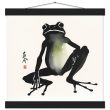 A Playful Symphony Unveiled in the Zen Frog Watercolor Print 34