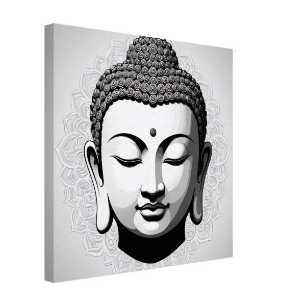 Harmonious Zen: Buddha Mask Poster Elegance 18