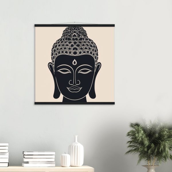 Aura of a Buddha Head Poster 9