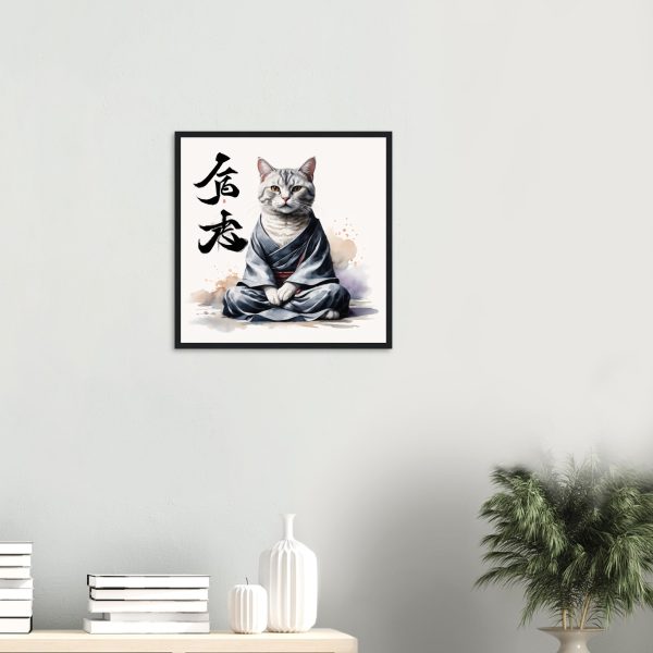 Zen Cat Wall Art: Find Your Inner Peace 12