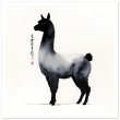 Embodied Elegance: The Llama in Chinese Ink Wash Splendor 31