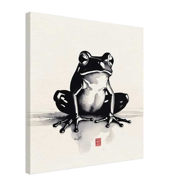 The Enchanting Zen Frog Print for Your Tranquil Haven 17