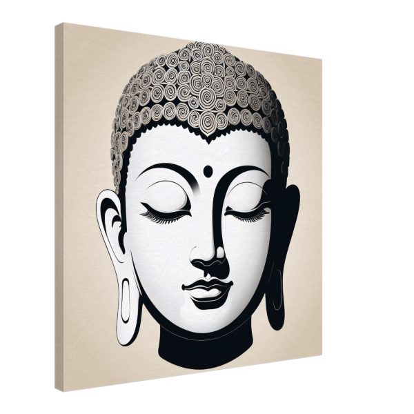 Zen Elegance: Buddha Swirls Poster 20