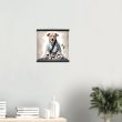 Elevate Your Space with Zen Dog Wall Art 44