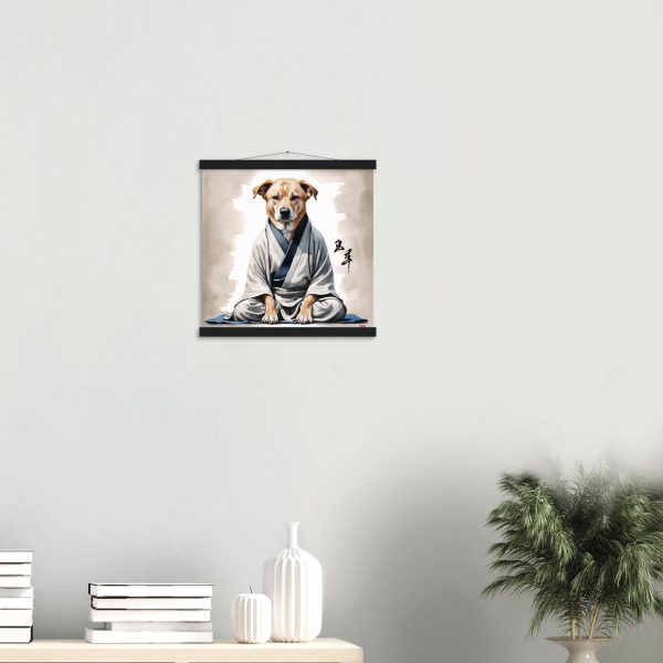 Elevate Your Space with Zen Dog Wall Art 22