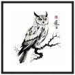 Harmony in Monochrome: Exploring the Allure of the Zen Owl Print 30