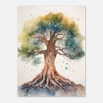 The Tree of Life: A Watercolour Masterpiece