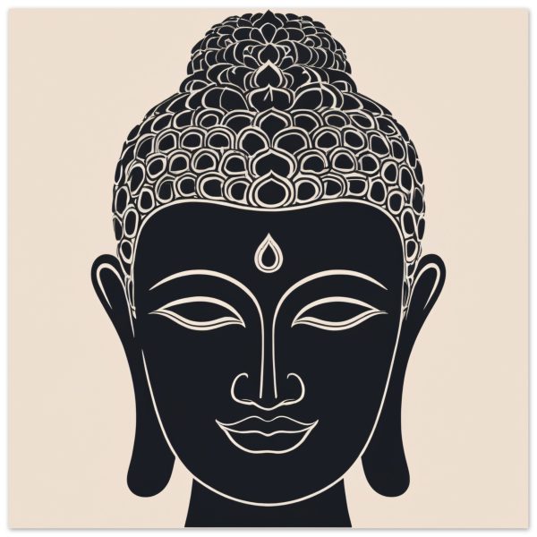 Aura of a Buddha Head Poster 8