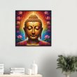 Zen Elegance: Golden Buddha, Tranquil Lotus, Harmony 32