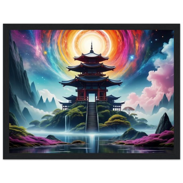 Gateway to Eternity: A Digital Masterpiece Framed in Tranquility 2