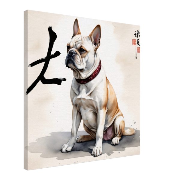 Zen French Bulldog: A Unique and Stunning Wall Art 5