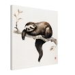 Embrace Peace with the Minimalist Zen Sloth Print 38
