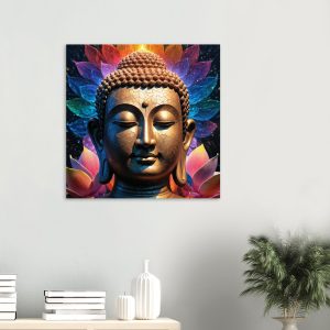 Zen Buddha: Lotus Tranquility in Art