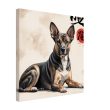 Zen and the Art of Dog: A Soothing Wall Art 22
