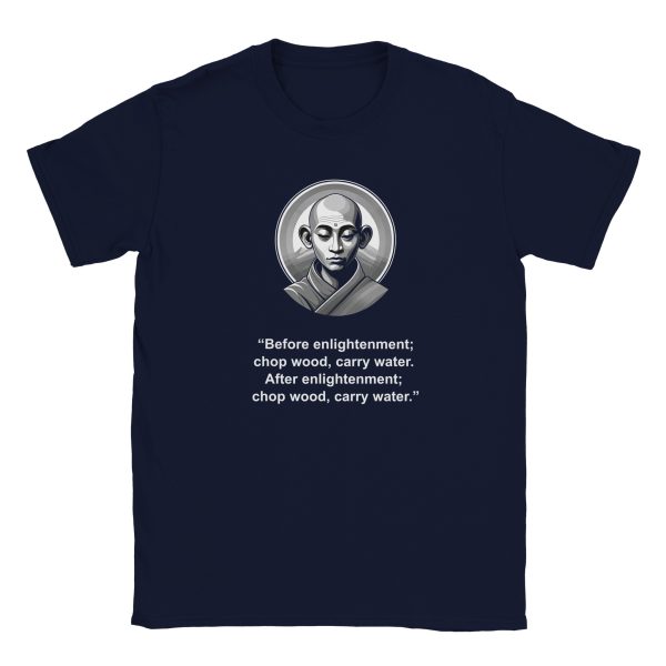 Zen Enlightenment for Young Explorers: Kids’ Monk T-Shirt 2