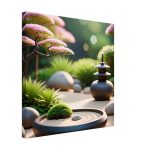 Tranquil Zen Garden Bliss Canvas Print 8
