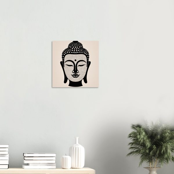 Buddha Head Silhouette Poster 20