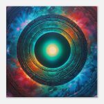 Cosmic Portal in Abstract Zen Artistry 8
